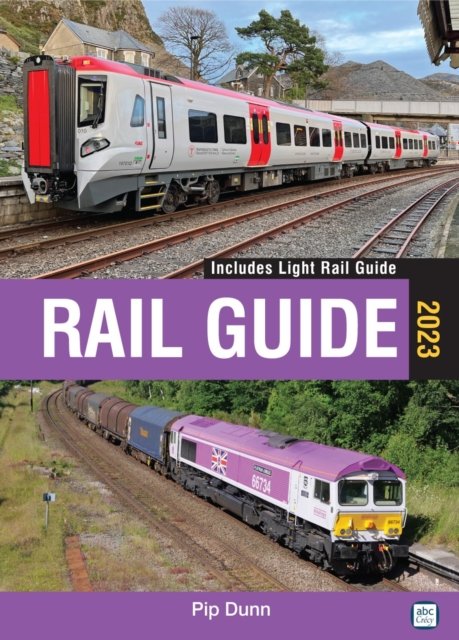 Cover for Dunn, Pip (Author) · Abc Rail Guide 2023 (Innbunden bok) (2023)