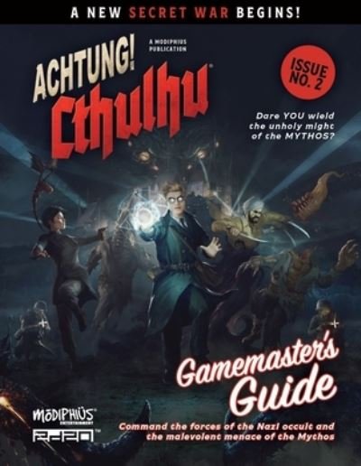 Cover for Modiphius · Achtung! Cthulhu 2d20: Gamemaster's Guide (SPILLKORT) (2021)