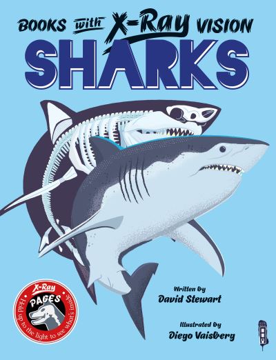 Cover for David Stewart · Books With X-Ray Vision: Sharks - Books With X-Ray Vision (Paperback Book) [Illustrated edition] (2020)