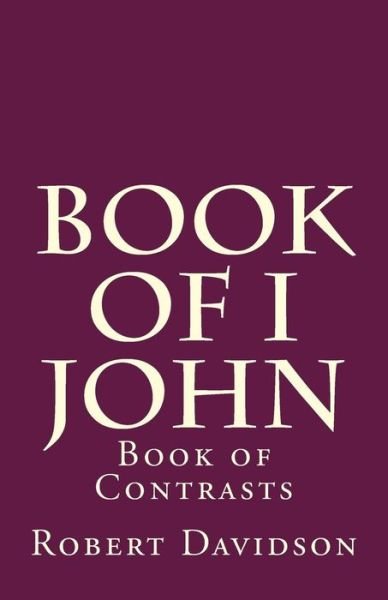 Cover for Robert Davidson · Book of I John (Paperback Book) (2018)