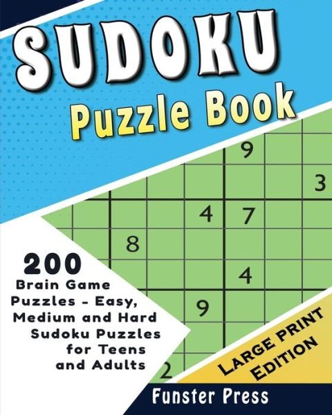 Cover for Funster Press · Sudoku Puzzle Book (Pocketbok) (2020)