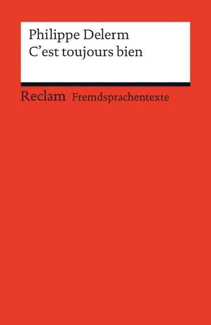 Cover for Philippe Delerm · Frsp C'est Toujours Bien (Bog)