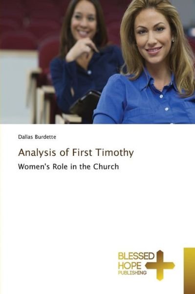 Cover for Burdette Dallas · Analysis of First Timothy (Paperback Book) (2015)