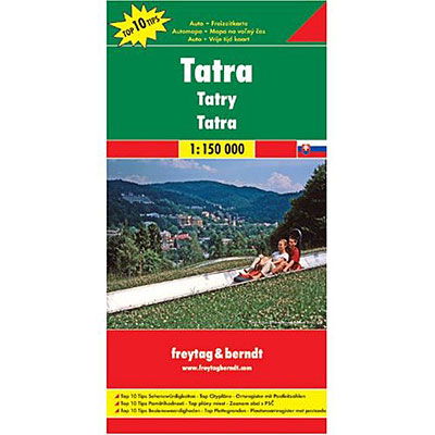 Cover for Freytag &amp; Berndt · Freytag &amp; Berndt Road + Leisure Map: Tatra (Hardcover Book) (2007)