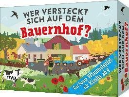 Cover for Riva Verlag · Wer versteckt sich auf dem Bauernhof? (KARTENSPIEL) (2022)