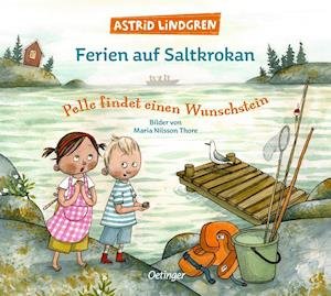 Cover for Astrid Lindgren · Ferien auf Saltkrokan. Pelle findet einen Wunschstein (Gebundenes Buch) (2022)