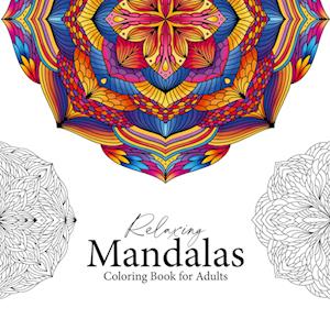 Cover for Petra Burger · Relaxing Mandalas - Mandala Coloring Book for adults (Paperback Book) (2021)