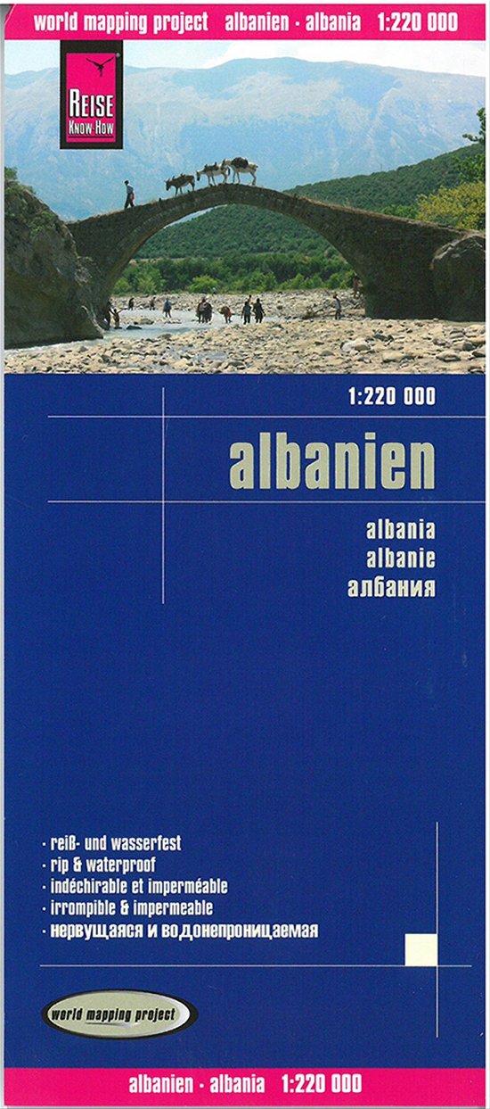 Cover for Reise Know-How · World Mapping Project: Albania (Innbunden bok) (2018)