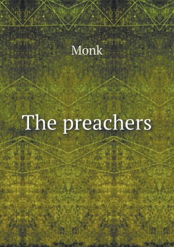Cover for Monk · The Preachers (Taschenbuch) (2013)
