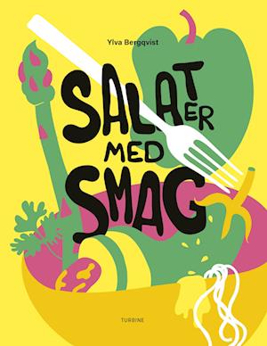 Cover for Ylva Bergqvist · Salater med smag (Inbunden Bok) [1:a utgåva] (2023)