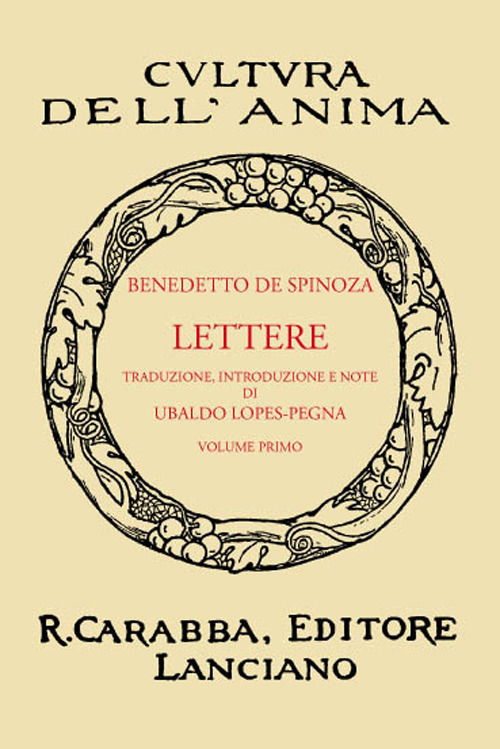 Lettere  (Rist. Anast. 1938) #01 - Baruch Spinoza - Books -  - 9788863444674 - 