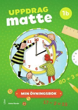 Cover for Mats Wänblad · Uppdrag Matte: Uppdrag Matte 1B Övningsbok (Bog) (2018)