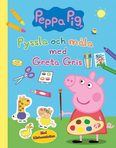 Cover for Mark Baker · Greta Gris: Pyssla och måla med Greta Gris (Spiral Book) (2019)