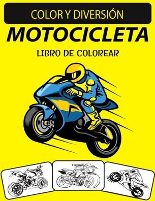 Cover for Black Rose Press House · Motocicleta Libro de Colorear (Paperback Book) (2020)