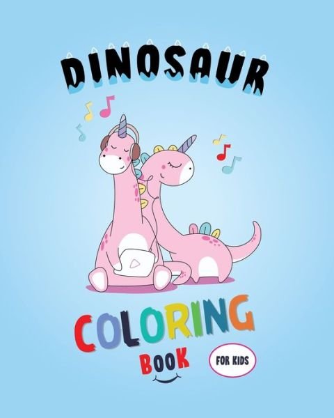 Cover for Xyz Publishing House · Dinosaur Coloring Book for Kids (Paperback Bog) (2020)