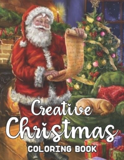 Cover for Brian Hopkins · Creative Christmas Coloring Book (Paperback Book) (2020)