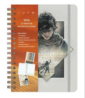 Cover for Insight Editions · 2026 Dune 13-Month Weekly Planner (Gebundenes Buch) (2025)