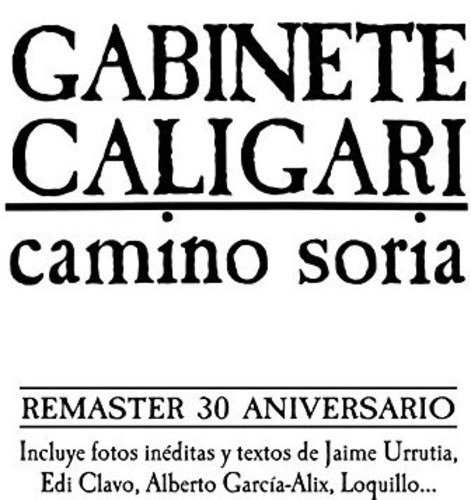 Cover for Gabinete Caligari · Camino Soria (CD) [Remastered edition] (2018)