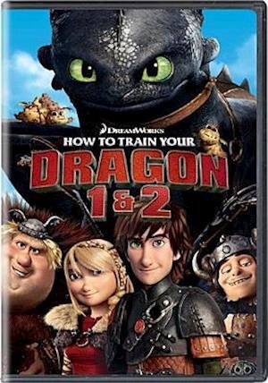 Cover for How to Train Your Dragon 1 &amp; 2 (DVD) [United States edition] (2019)