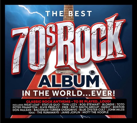 Best 70s Rock Album in World E - Various Artists - Muziek - SPECTRUM - 0600753977675 - 24 maart 2023