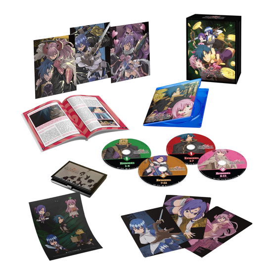 Cover for Anime · Dungeon Of Black Company - The Complete Season (Blu-ray) [Limited edition] (2023)