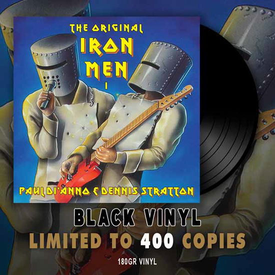 Cover for Paul Di'Anno &amp; Dennis Stratton · Original Iron Men I The (Black Vinyl LP) (LP) (2025)