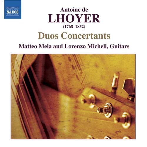 Cover for Lhoyer / Micheli / Mela · Duos Concertants (CD) (2007)