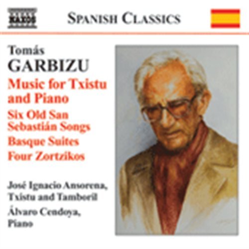 Music for Txistu & Piano - Garbizu / Ansorena / Cendova - Musikk - NAXOS - 0747313209675 - 15. desember 2009