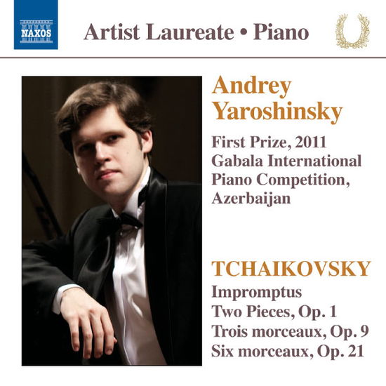 Cover for Tchaikovsky / Yaroshinsky,andrew · Impromptus / Trois Morceaux Op 9 (CD) (2013)