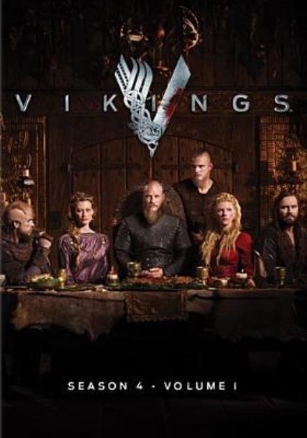 Cover for Vikings: Season 4 - Vol 1 (DVD) (2016)