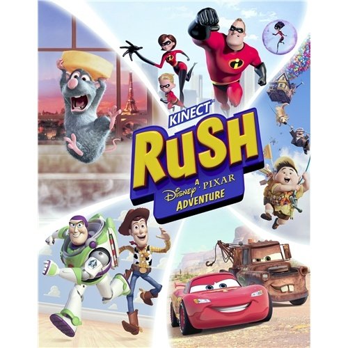 Cover for - No Manufacturer - · Kinect Rush: A Disney Pixar Adventure (X360) (2012)