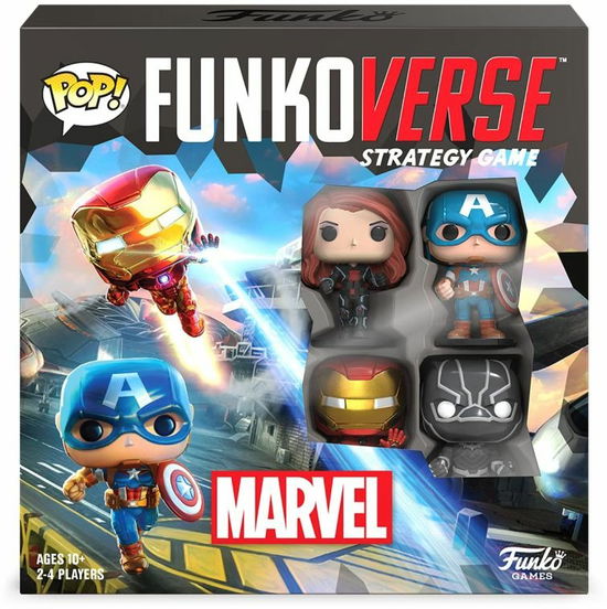 Marvel 100 - 4pk - Funko Pop! Funkoverse: - Gadżety -  - 0889698460675 - 25 sierpnia 2021