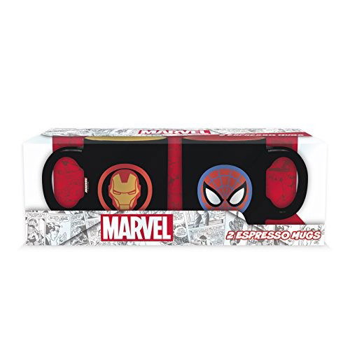 Marvel - Im & Spdm (Set 2 Tazze Espressso 110 Ml) - Abystyle - Merchandise -  - 3700789251675 - February 7, 2019