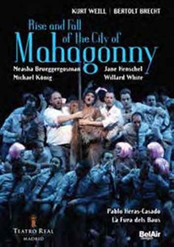 Cover for Weill / Henschel / Brueggergosman / Heras-casado · Rise &amp; Fall: Mahagonny (DVD) (2011)