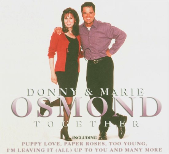 Cover for Donny &amp; Marie Osmond · Together (CD) (2011)