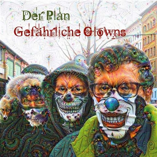 Cover for Der Plan · Gefhrliche Clowns (Rotes Vinyl) (7&quot;) (2016)