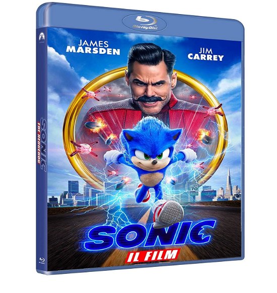 Cover for James Marsden Jim Carrey · Sonic - Il Film (Blu-ray) (2021)