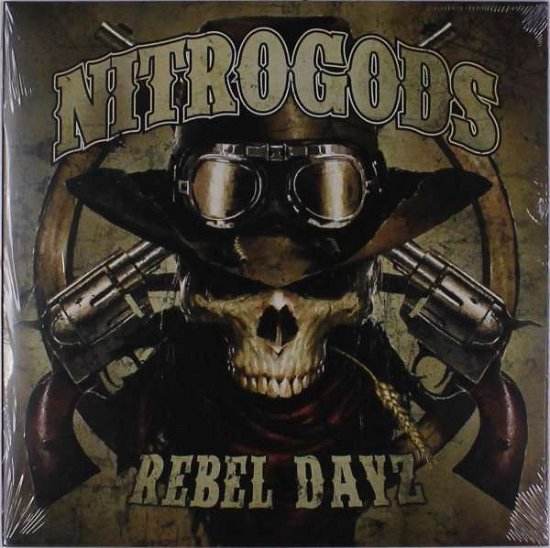 Cover for Nitrogods · Rebel Dayz (Red Vinyl) (LP) (2019)