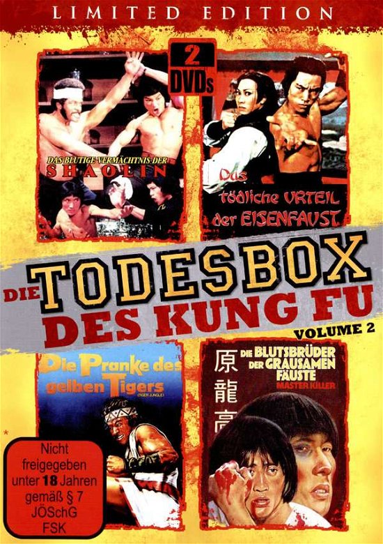 Cover for Bolo Yeung · Die Todesbox Des Kung Fu Vol. 2 - Limited Edition (DVD)
