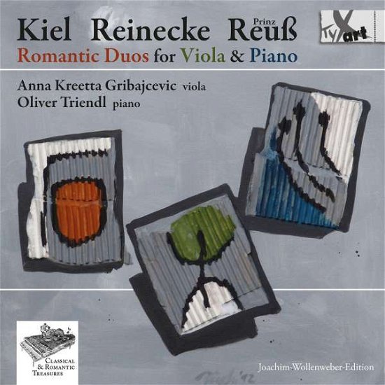 Cover for Kiel / Gribajcevic,anna Kreetta / Triendl,oliver · Romantic Duos for Viola &amp; Piano (CD) (2015)