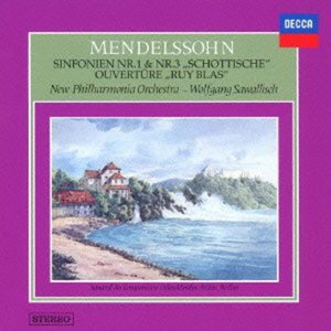 Cover for Wolfgang Sawallisch · Mendelssohn: Symphonies No.1 &amp; No.3 (CD) (2013)