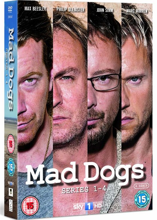 Cover for Mad Dogs S14 Bxst · Mad Dogs Series 1 to 4 Complete Collection (DVD) (2014)
