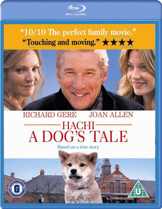 Cover for Entertainment in Video · Hachi A Dogs Tale (Blu-ray) (2010)