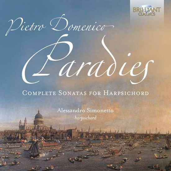 Cover for Alessandro Simonetto · Paradies: Complete Sonatas for Harpsichord (CD) (2020)