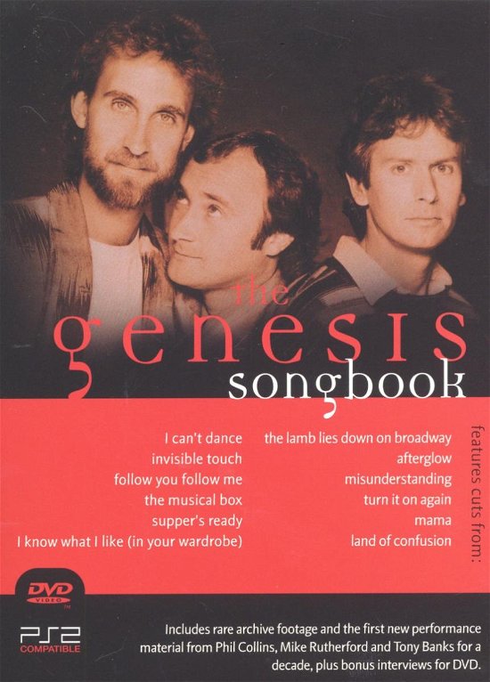 Cover for Genesis · The Genesis Songbook (DVD)