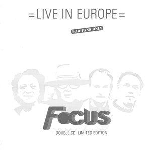 Live In Europe - Focus - Muziek - IN AND OUT OF FOCUS RECORDS - 5060105490675 - 1 juli 2022