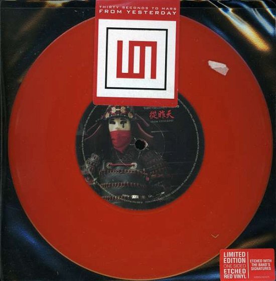 Cover for 30 Seconds to Mars · From Yesterday #2 (Etched) (7&quot;) [Limited edition] (2008)