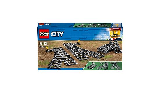 City Weichen - Lego - Merchandise - Lego - 5702016364675 - 1. Juli 2018