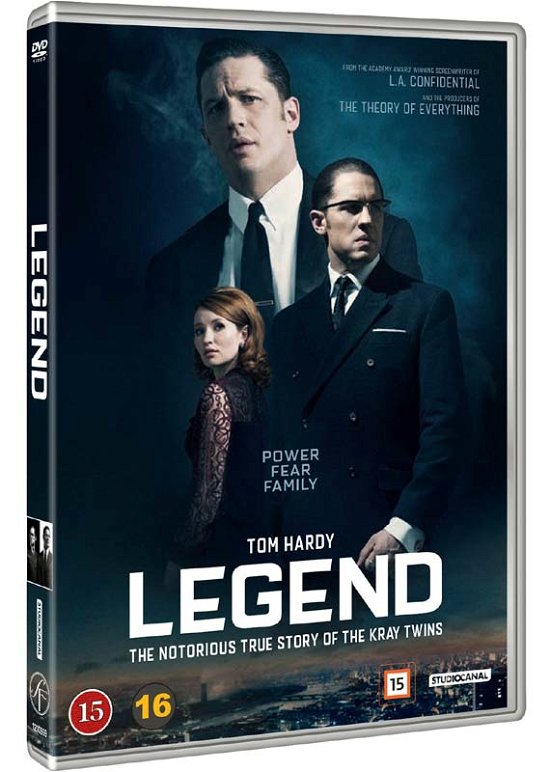 Cover for Tom Hardy · Legend (DVD) (2016)