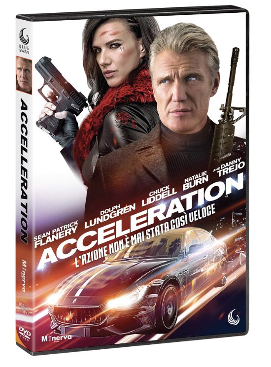 Cover for Sean Patrick Flanery,chuck Liddell,dolph Lundgren · Acceleration (DVD) (2021)